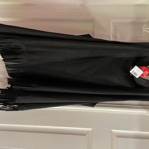 Brand new leather fringe vest!!